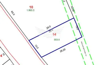 Terreno comercial/residencial à venda, 353m² - condomínio maracanã, santo andré/sp.
