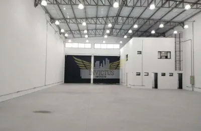 Galpão comercial novo para alugar, 604m² - rudge ramos, são bernardo do campo/sp.