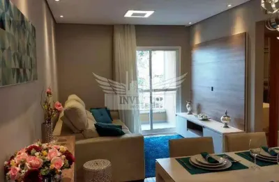 Apartamento com 2 dormitórios à venda, 65m² - campestre, santo andré/sp.