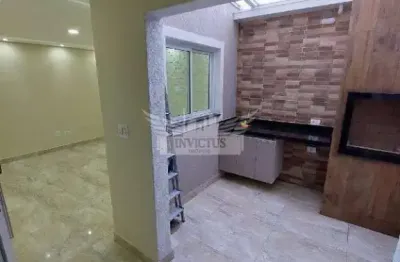 Apartamento sem condomínio com 2 dormitórios à venda, 56m² - vila scarpelli, santo andré/sp.