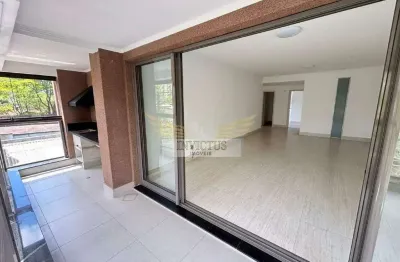 Apartamento com 3 quartos no condomínio edifício paramount para alugar, 160m² - bairro jardim, santo andré/sp.
