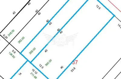 Terreno comercial para comprar, 346m² - centro, santo andré/sp.