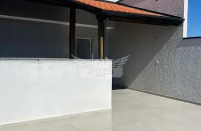 Cobertura sem condomínio com 2 dormitórios para comprar, 115m² - jardim las vegas, santo andré/sp.