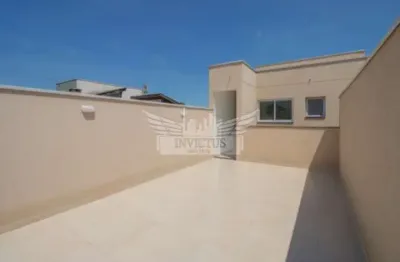 Cobertura sem condomínio nova com 2 dormitórios à venda, 92m² - jardim paraíso, santo andré/sp.