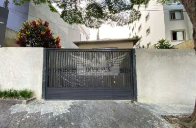 Casa assobrada com 4 dormitórios para locação, 255m² - centro de santo andré/sp.