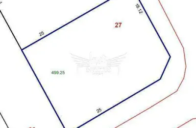 Terreno de esquina à venda, 499m² - vila assunção, santo andré/sp.