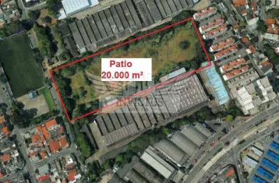 Terreno comercial/industrial para locação, 20.000m² - piraporinha, diadema/sp.