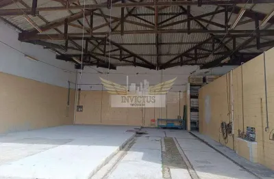 Terreno plano comercial/industrial para locação, 1.100m² - vila homero thon, santo andré/sp.