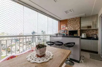 Apartamento com 3 quartos no condomínio no praça jardim para comprar, 115m² - vila valparaíso, santo andré/sp.
