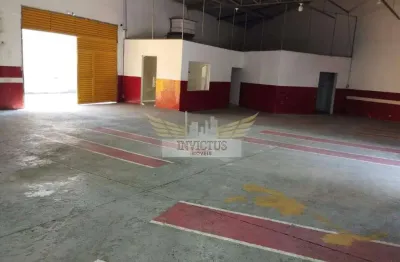 Galpão comercial/industrial para alugar, 300m² - vila pires, santo andré/sp.