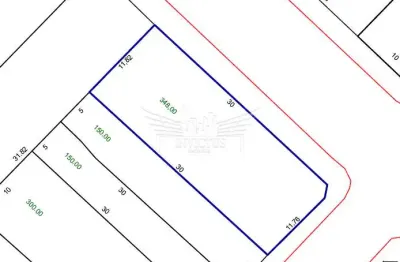 Terreno residencial/comercial à venda, 348m² - jardim ocara, santo andré/sp.