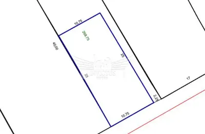 Terreno residencial à venda, 268m² - bairro jardim em santo andré/sp.
