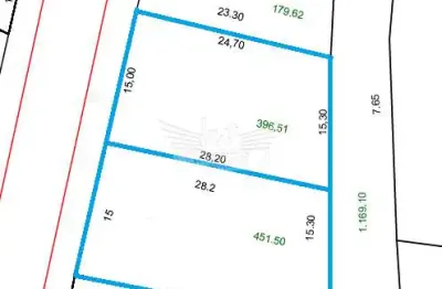 Excelente terreno vila bastos com projeto aprovado para construtoras, estuda permuta!!!