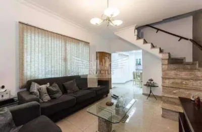Sobrado com cobertura de 3 dormitórios à venda, 210m²- olímpico, são caetano do sul/sp.
