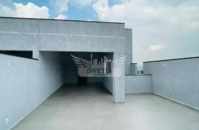 Cobertura sem condomínio com elevador e 2 dormitórios à venda, 120m² - vila alzira, santo andré/sp.