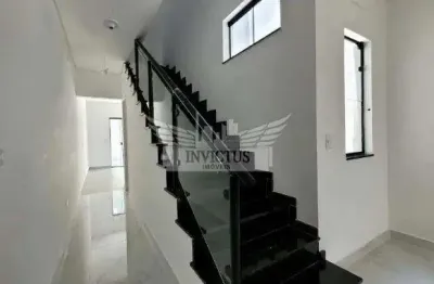 Sobrado novo com 3 suítes à venda, 127m² - vila alice, santo andré/sp.