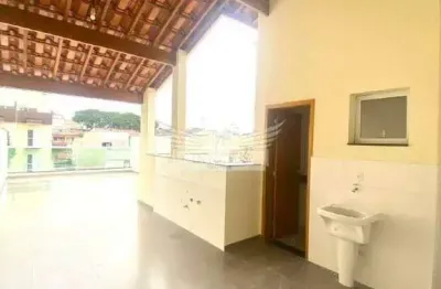 Cobertura sem condomínio com 2 dormitórios à venda, 119m² - parque novo oratório/sp.