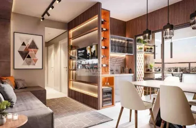 Apartamento com 2 suítes no edifício mirai campestre, 93m² - campestre, santo andré/sp.