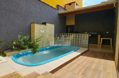 Sobrado com 2 quartos e piscina para comprar, 163m² - parque oratório, santo andré/sp.