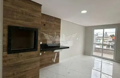 Cobertura sem condomínio com 2 dormitórios à venda, 120m² - vila linda, santo andré/sp.