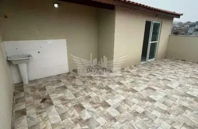 Cobertura sem condomínio com elevador e 2 dormitórios à venda, 156m² - jardim guarará, santo andré/sp.