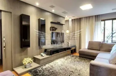 Apartamento com 3 dormitórios à venda, 156m² - jardim, santo andré/sp.
