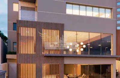 Salão comercial em fase de construção para alugar, 268m² - jardim, santo andré/sp.