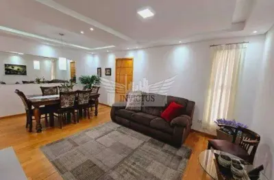 Apartamento com 3 suítes no edifício delacroix para comprar, 155m² - vila bastos, santo andré/sp.