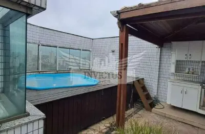 Cobertura com 3 dormitórios no edifício thereza sabatini lazzuri para locação, 220m² - nova petrópolis, são bernardo do campo/sp.