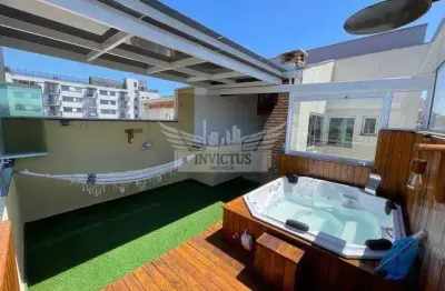 Cobertura sem condomínio com 2 dormitórios e jacuzzi para comprar, 86m² - santa maria, santo andré/sp.