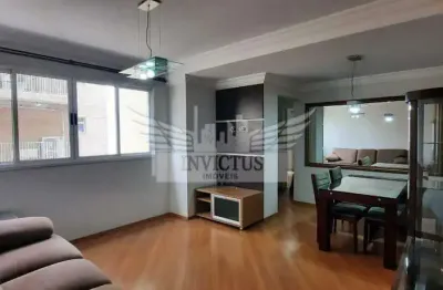 Apartamento mobiliado com 2 quartos para venda, 65m² - bairro jardim em santo andré/sp.