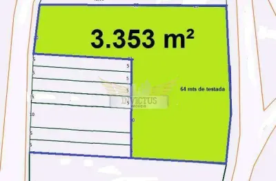 Terreno residencial para comprar, 3.353m² - campestre, santo andré/sp.