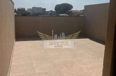 Cobertura sem condomínio com 2 quartos para comprar, 100m² - vila cecilia maria santo andré/sp.