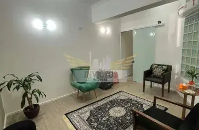 Sobrado comercial com 4 salas para alugar, 77m² - jardim bela vista, santo andré/sp.