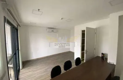 Sala comercial no edifício new london para comprar, 36m² - bairro jardim, santo andré/sp.