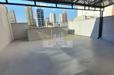 Cobertura com 2 quartos no condomínio the tree para comprar, 126m² - vila assunção, santo andré/sp.