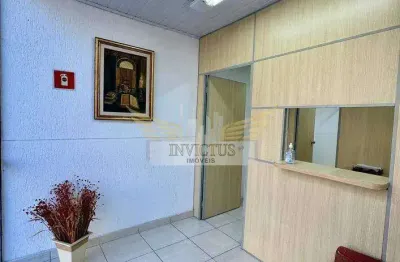 Conjunto comercial com 5 salas para alugar, 69m² - vila scarpelli, santo andré/sp.