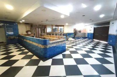 Salão comercial com estacionamento para alugar, 250m² - bairro campestre, santo andré/sp.