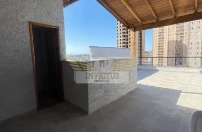 Cobertura sem condomínio com 2 quartos para comprar, 94m² - vila camilópolis, santo andré/sp.