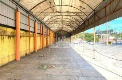 Galpão comercial para alugar, 600m² - parque jaçatuba, santo andré/sp.