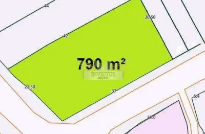 Terreno de esquina para comprar, 790m² - santa maria, são caetano do sul/sp.
