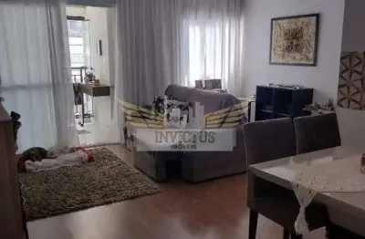 Apartamento com quartos no condomínio cidade viva para comprar, 70m² - bairro jardim, santo andré/sp.