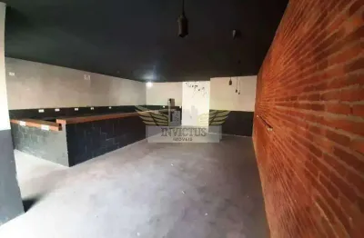 Salão comercial com acessibilidade para alugar, 226m² - bairro jardim, santo andré/sp.