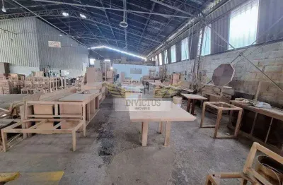 Galpão industrial para alugar, 2.200m² - baeta neves, são bernardo do campo/sp.