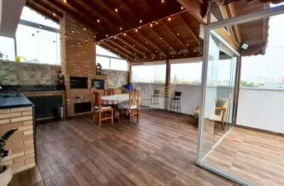 Cobertura sem condomínio com 2 quartos para comprar, 114m² - jardim paraíso, santo andré/sp.