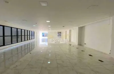 Salão comercial para alugar, 300m² - bairro jardim, santo andré/sp.