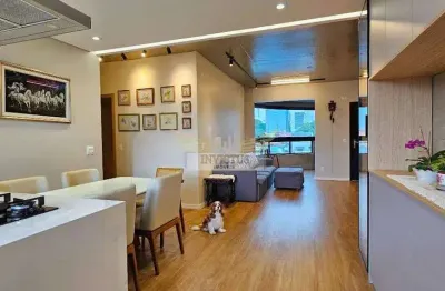 Apartamento mobiliado no condomínio bauhaus para comprar, 100m² - bairro jardim, santo andré/sp.