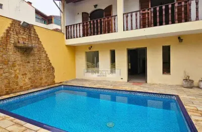 Sobrado com 5 quartos para alugar, 483m² - campestre, santo andré/sp.