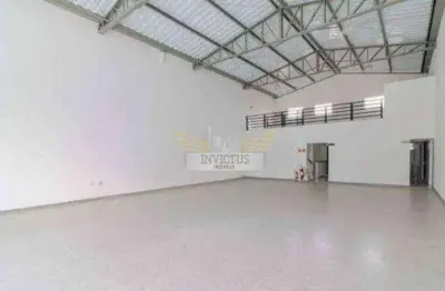Galpão comercial novo para alugar, 267m² - parque capuava, santo andré/sp.