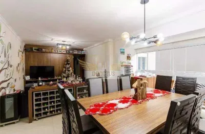 Apartamento com 3 quartos no condomínio edifício giardino para comprar, 108m² - bairro jardim, santo andré/sp.